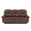 Best Home Furnishings Leya Leather Power Space Saver Reclining Sofa