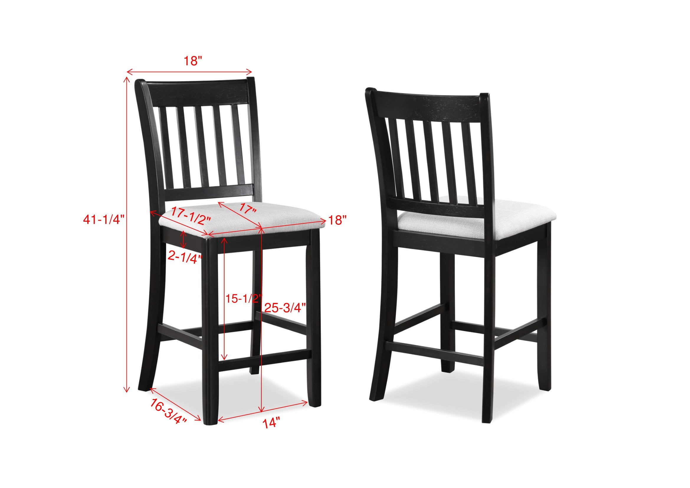 5-Piece Counter Height Dining Set