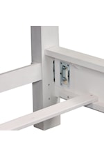 Bolt on rails support system