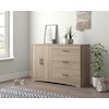 Sauder Beginnings 3-Drawer Dresser