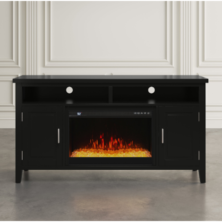 Fireplace with Logset