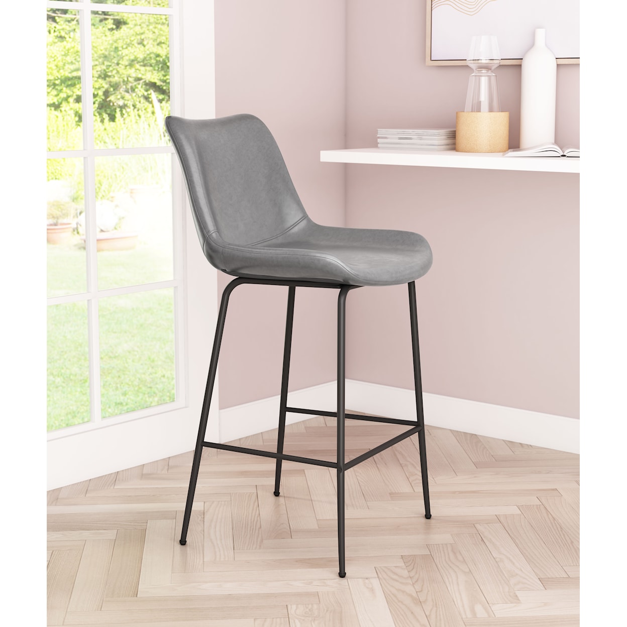 Zuo Byron Counter Chair