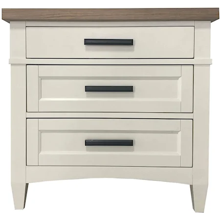 3-Drawer Nightstand