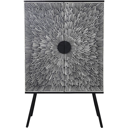 Sunburst Wine Cabinet