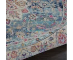 Nourison Vintage Kashan 4' Round Rug