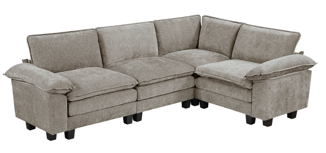4-Piece Sectional Sofa