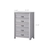 Crown Mark Adelaide Bedroom Drawer Chest