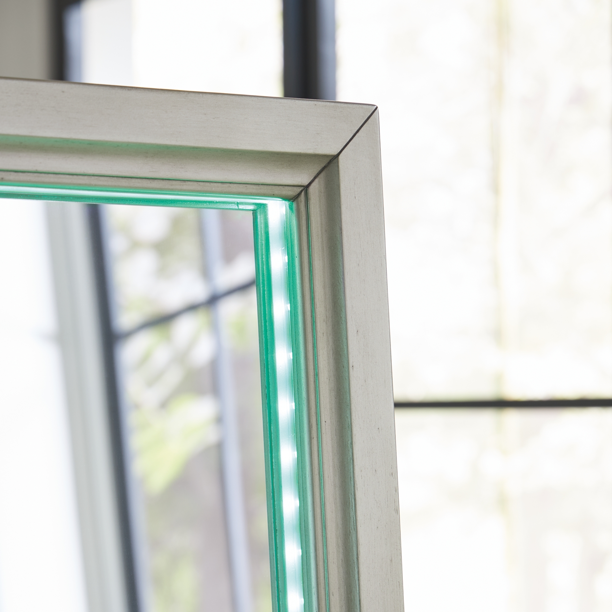 Signature Design by Ashley Evesen Floor Standing Mirror/Storage