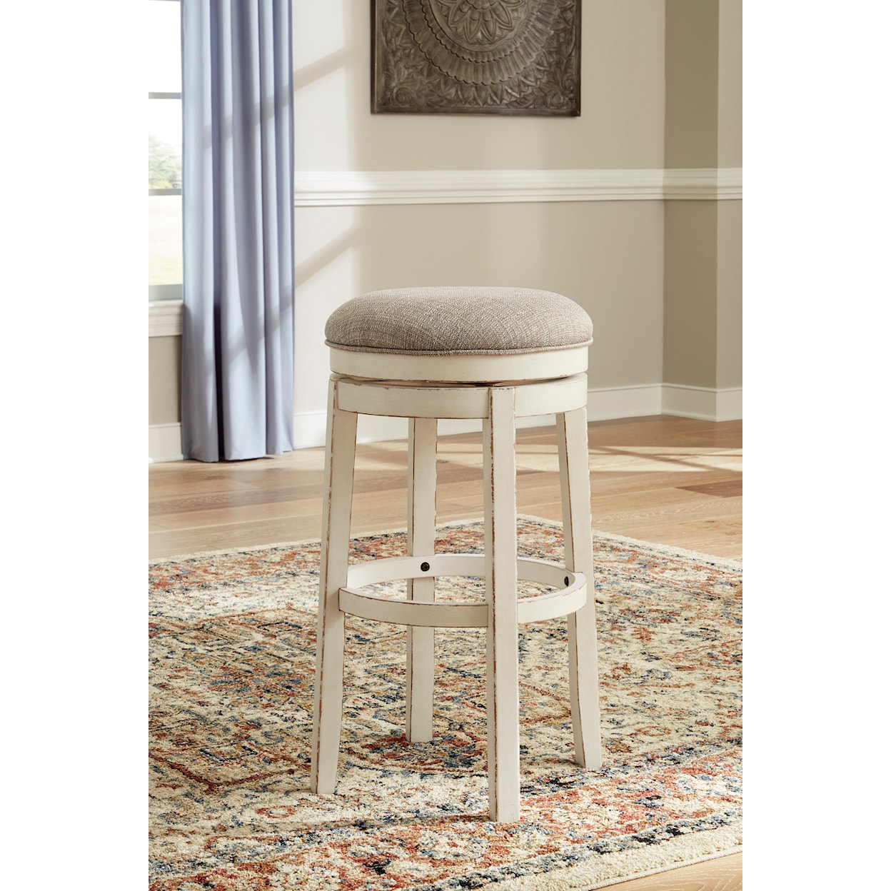 Signature Design by Ashley Realyn Bar Height Bar Stool