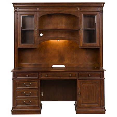 Credenza and Hutch