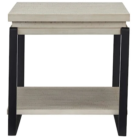 Transitional End Table