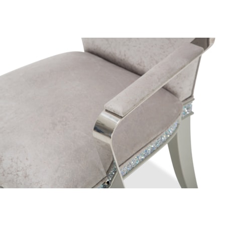 Upholstered Arm Dining Chair