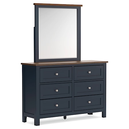 Dresser And Mirror