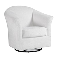 Weston Contemporary Swivel Glider Accent Chair