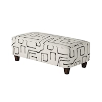 Rectangular Cocktail Ottoman