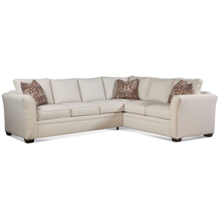 2-Piece L-Shaped Sectional Sofa