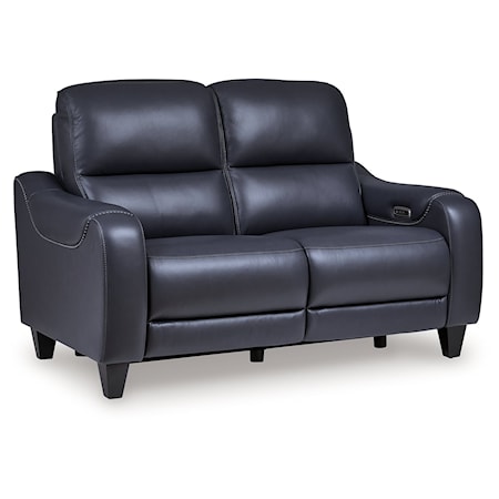 Pwr Rec Loveseat/Adj Headrest