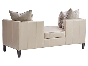 Lexington Lexington Upholstery Sebastian Leather Settee