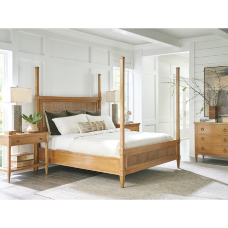 Queen Bedroom Set with Poster Bed