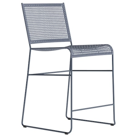 Armless Rope Counter Stool