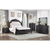 Crown Mark KINGSBURY King Upholstered Bed