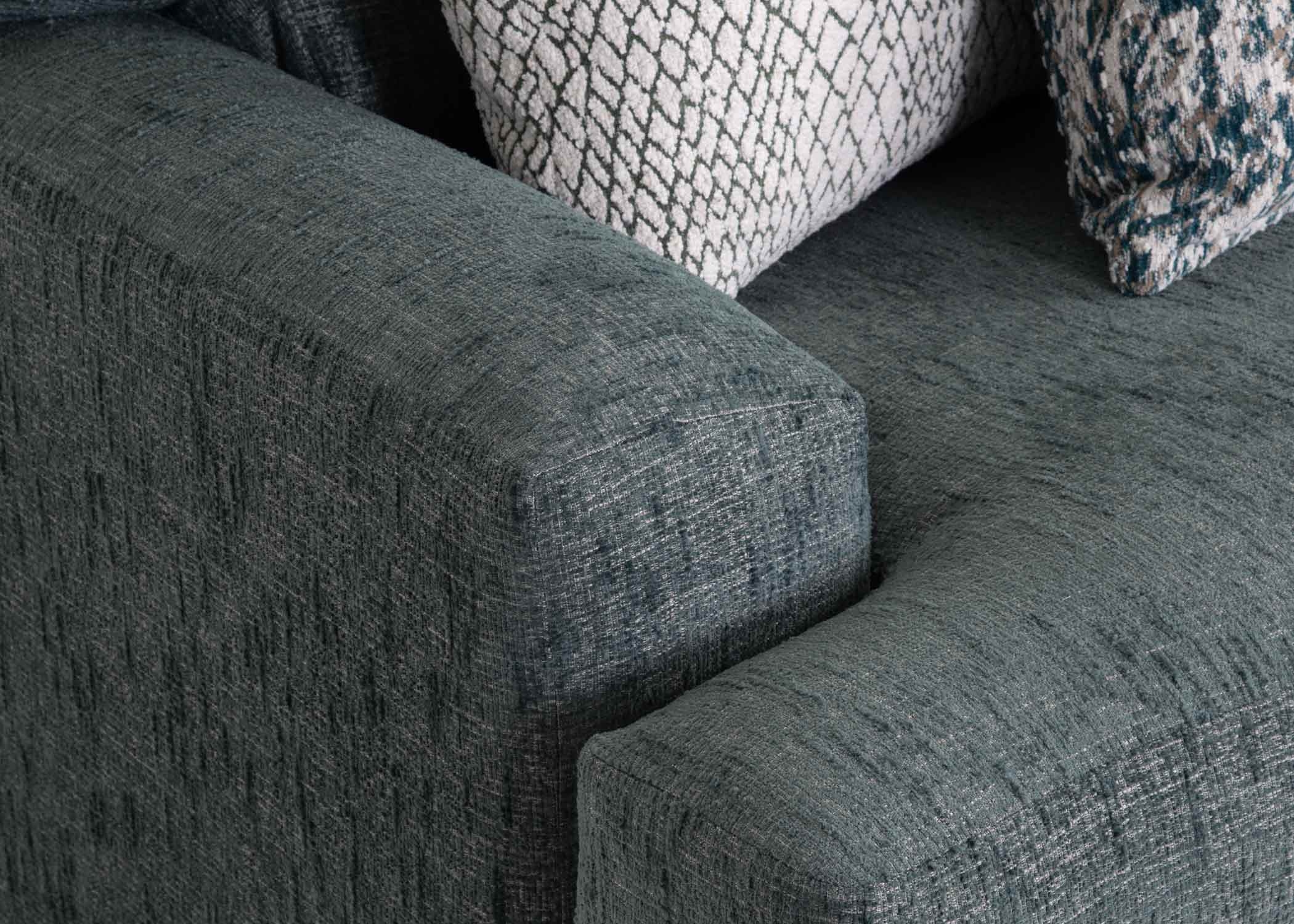 Franklin 960 Emerald Sofa with Reversible Chaise