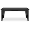 Signature Design Hyland wave Rectangular Cocktail Table