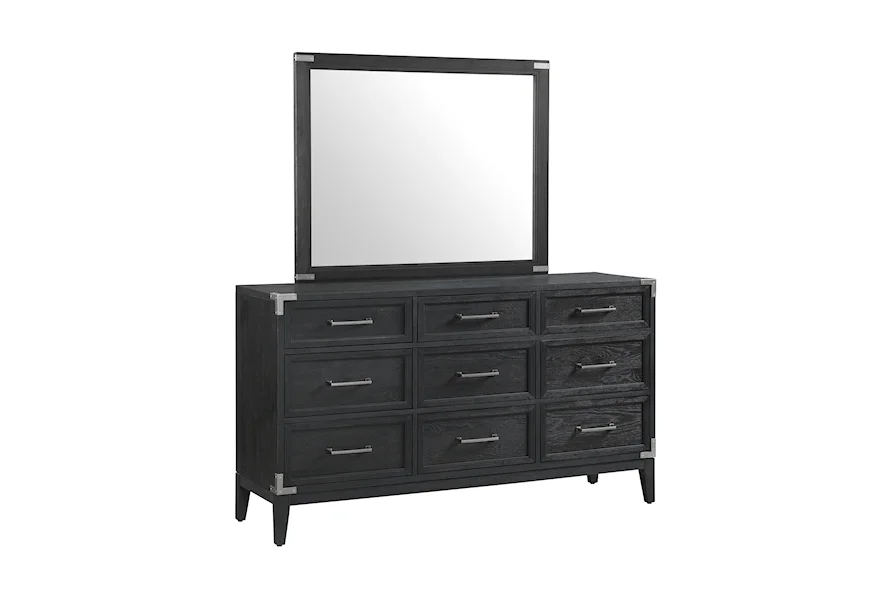 Laguna Dresser and Mirror by Intercon at Furniture Superstore - Rochester, MN
