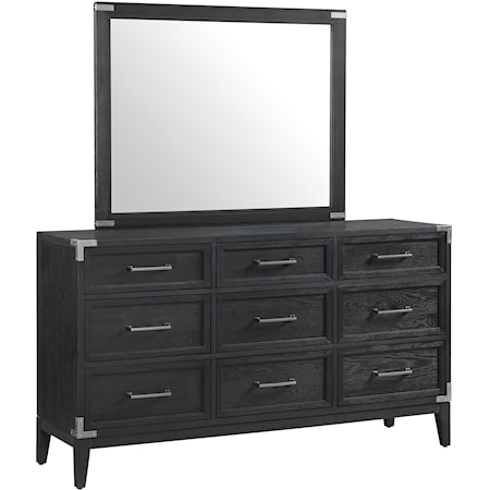 Dresser and Mirror