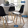 Modway Pyramid Dining Side Chairs Set