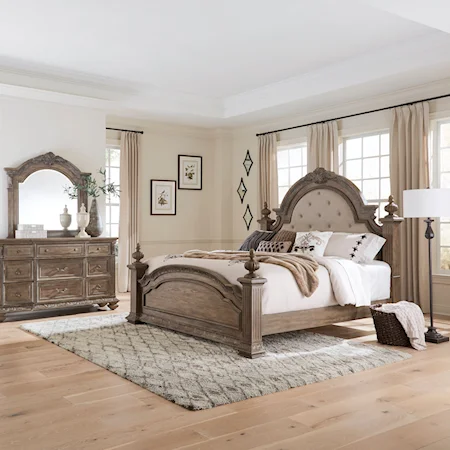 Transitional Queen 5-Piece Bedroom Set