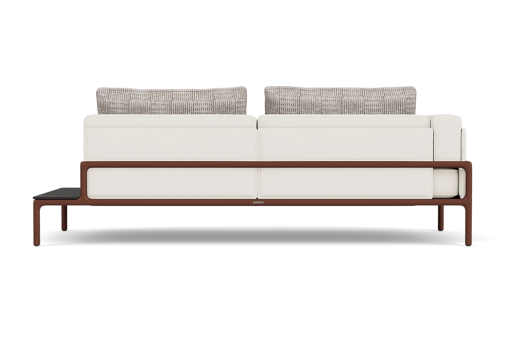 Moto Left Arm Loveseat with Table Sectional