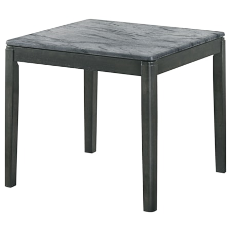 Mozzi Faux Marble Side End Table and