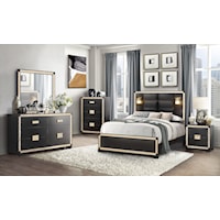 Contemporary 5-Piece King Bedroom Group