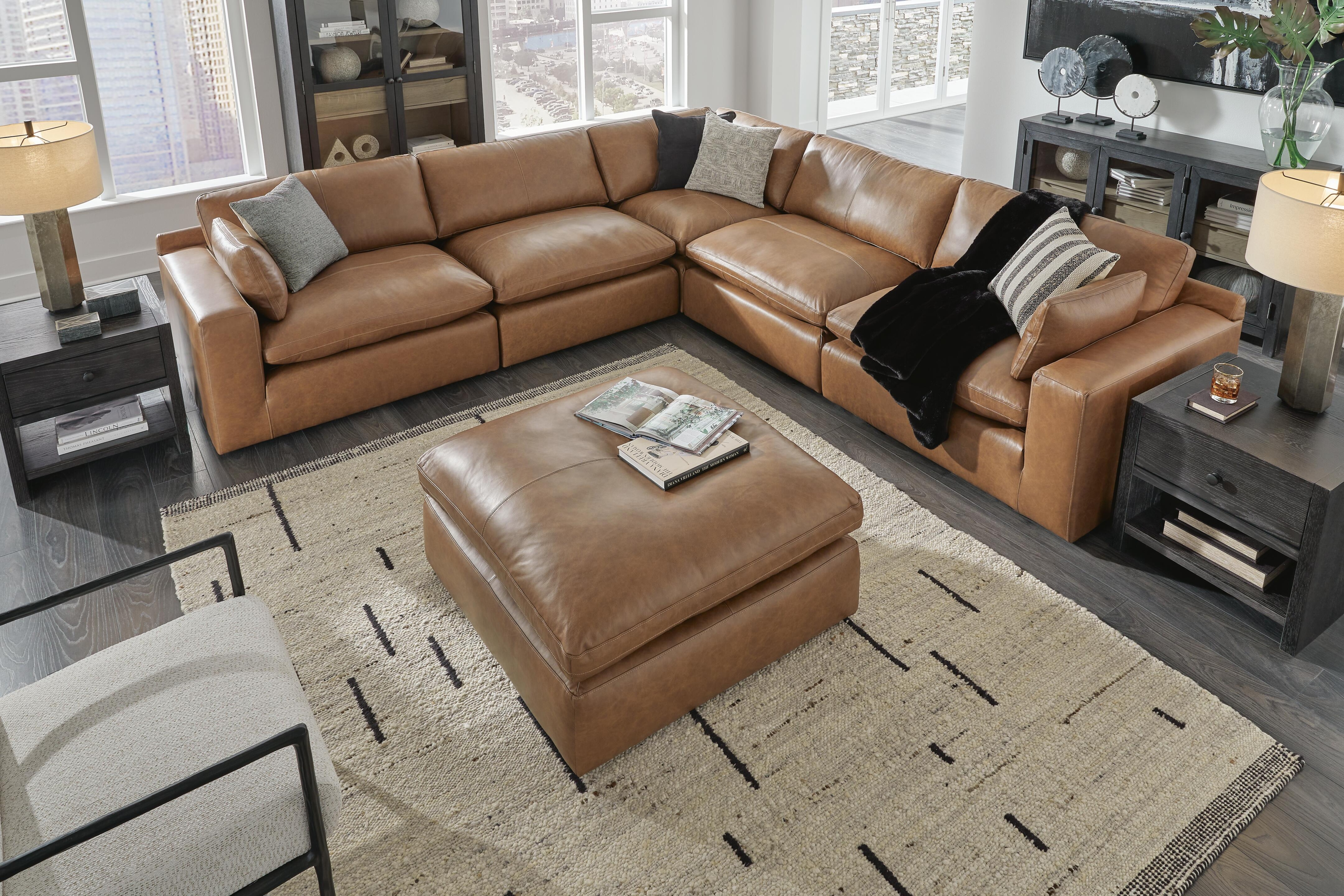Signature Design by Ashley Emilia Oversized Accent Ottoman