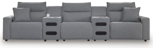 5-Piece Power Reclining Sectional