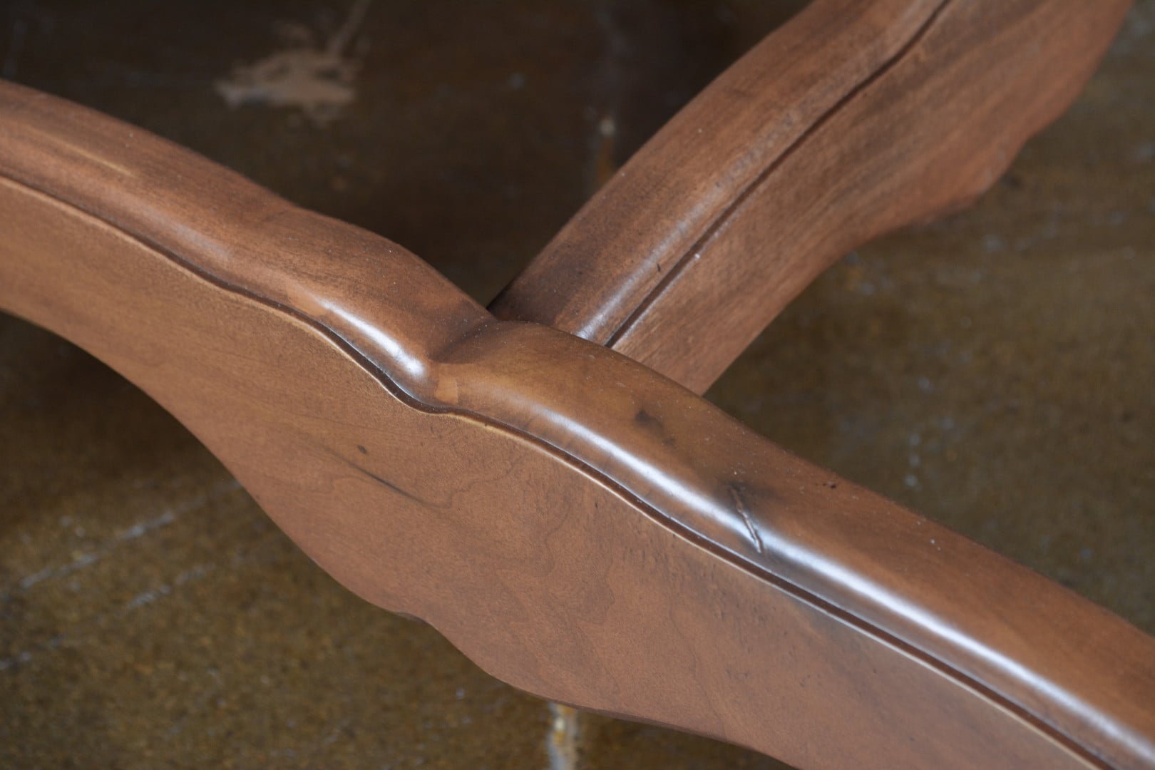 Horizon Home Horizon Home Arm Chair with Suede Fabric Seat