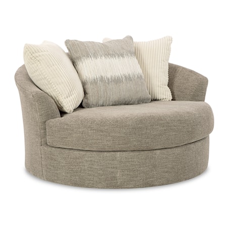 Oversized Swivel Accent Chair