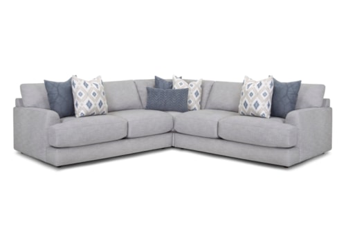 Contemporary 3-Piece Sectional Sofa