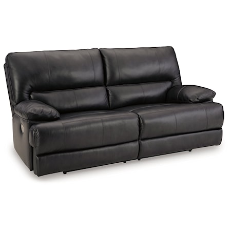 2-Seat Pwr Reclining Sofa w/ Adj Hdrests