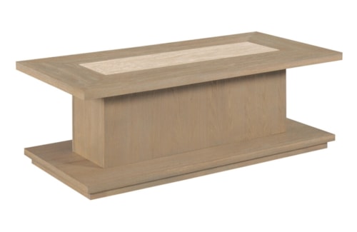 Transitional Rectangular Coffee Table