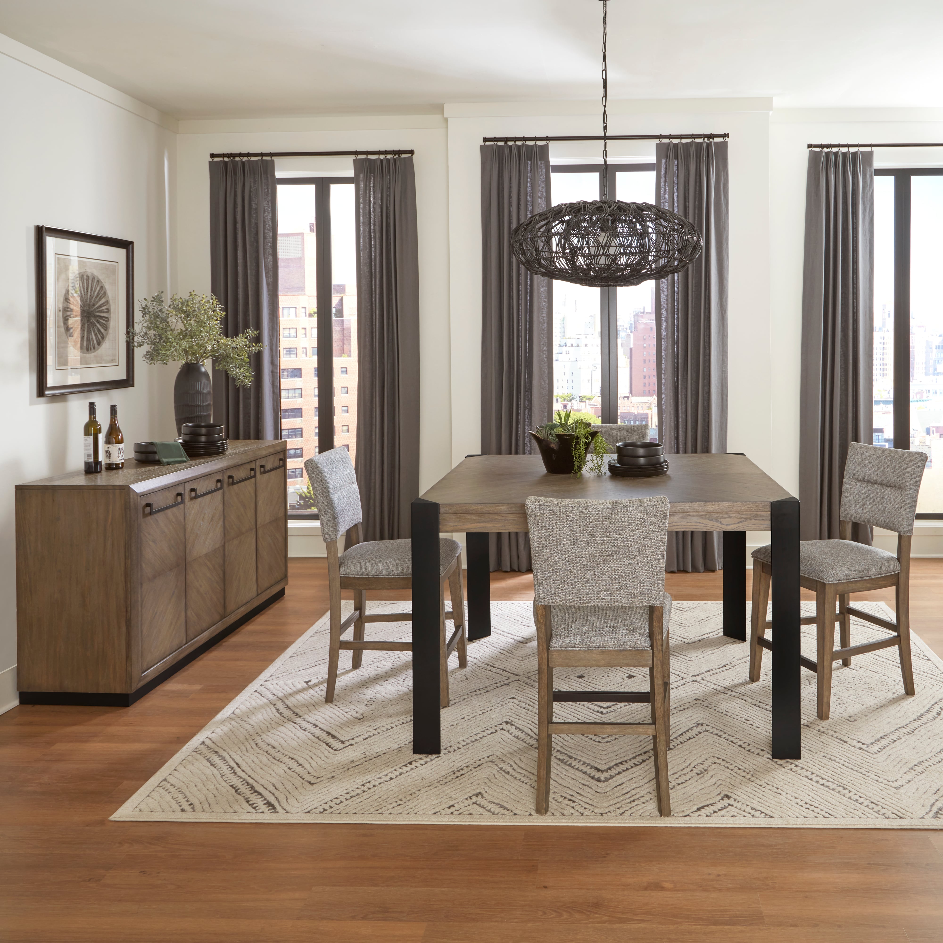 Upholstered Counter Stool