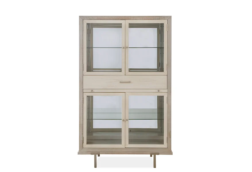 Lenox Dining Display Cabinet by Magnussen Home at Esprit Decor Home Furnishings