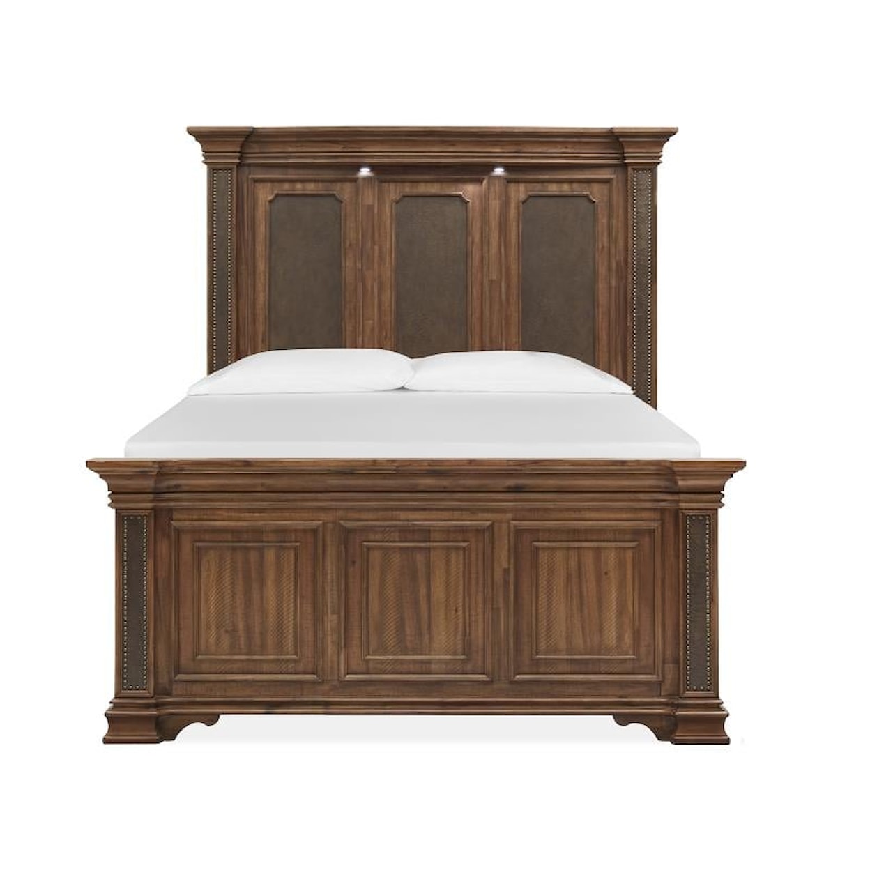 Magnussen Home Lariat Bedroom Queen Panel Bed