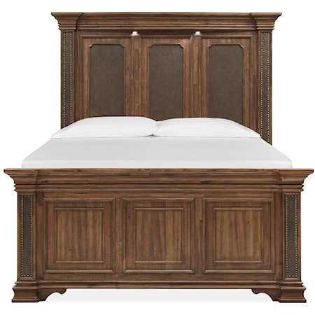 Queen Panel Bed