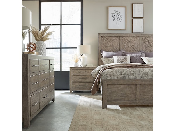 4-Piece Queen Panel Bedroom Set