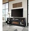 Signature Design by Ashley Foyland 83" TV Stand with Electric Fireplace