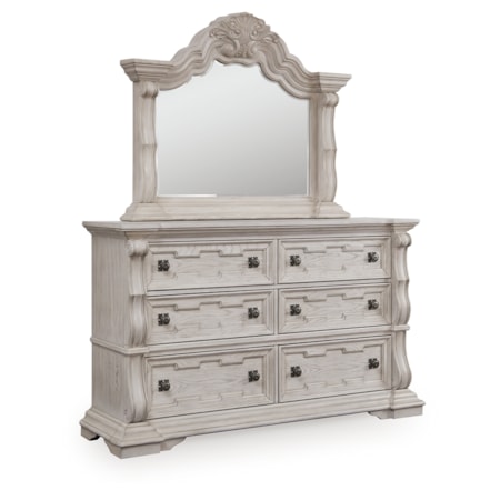 Dresser And Mirror