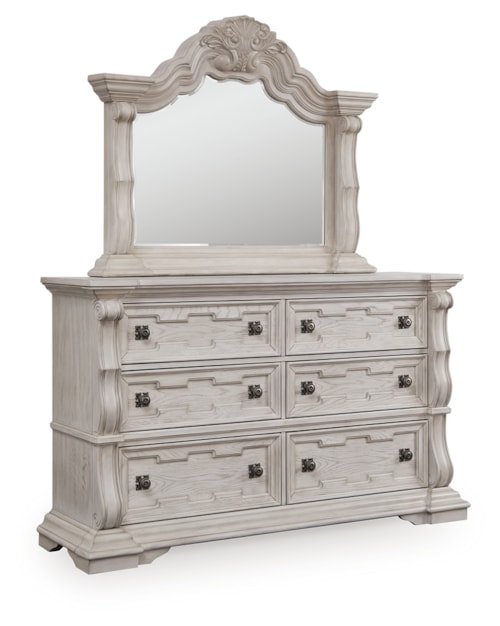 Dresser And Mirror
