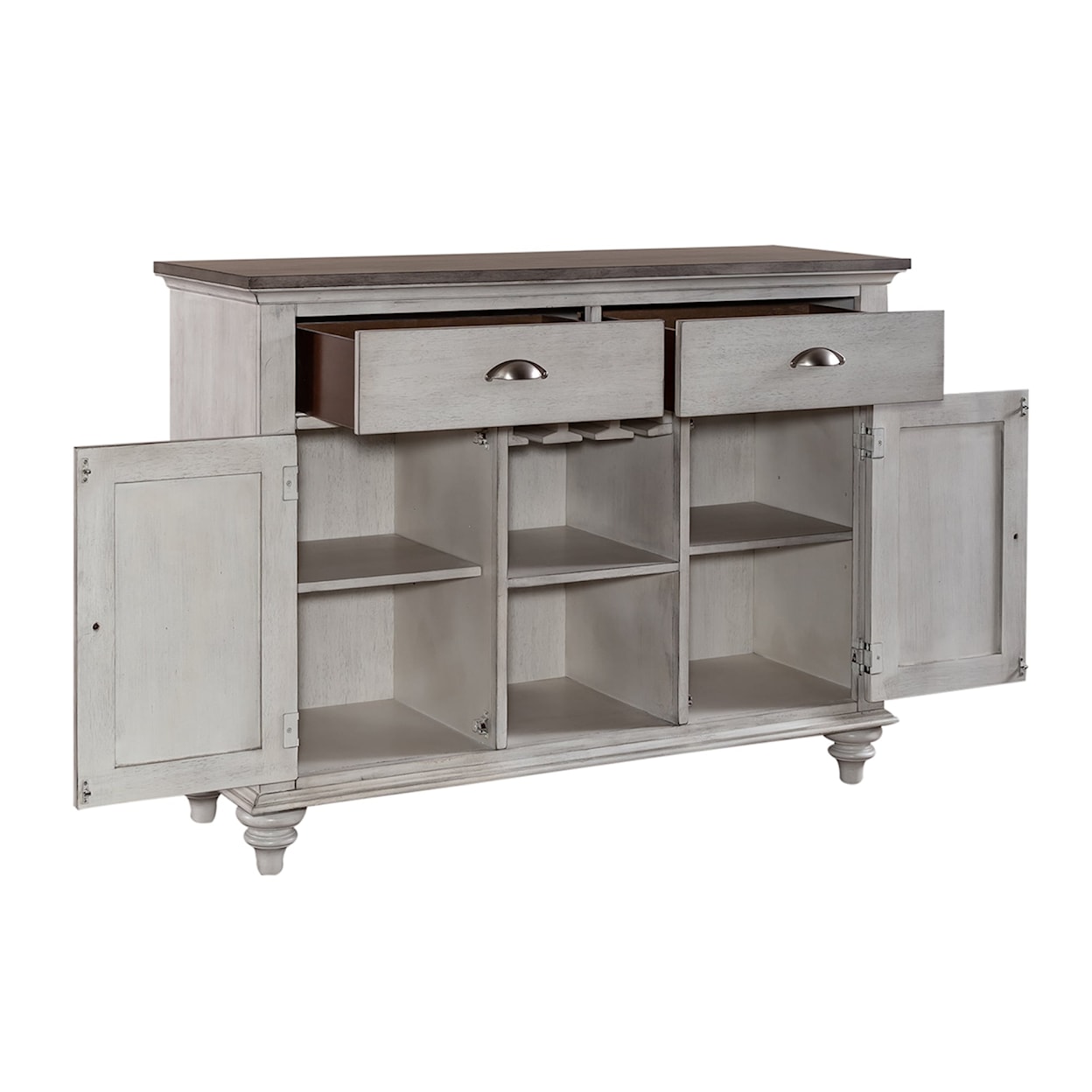 Liberty Furniture Ocean Isle 2-Drawer Buffet